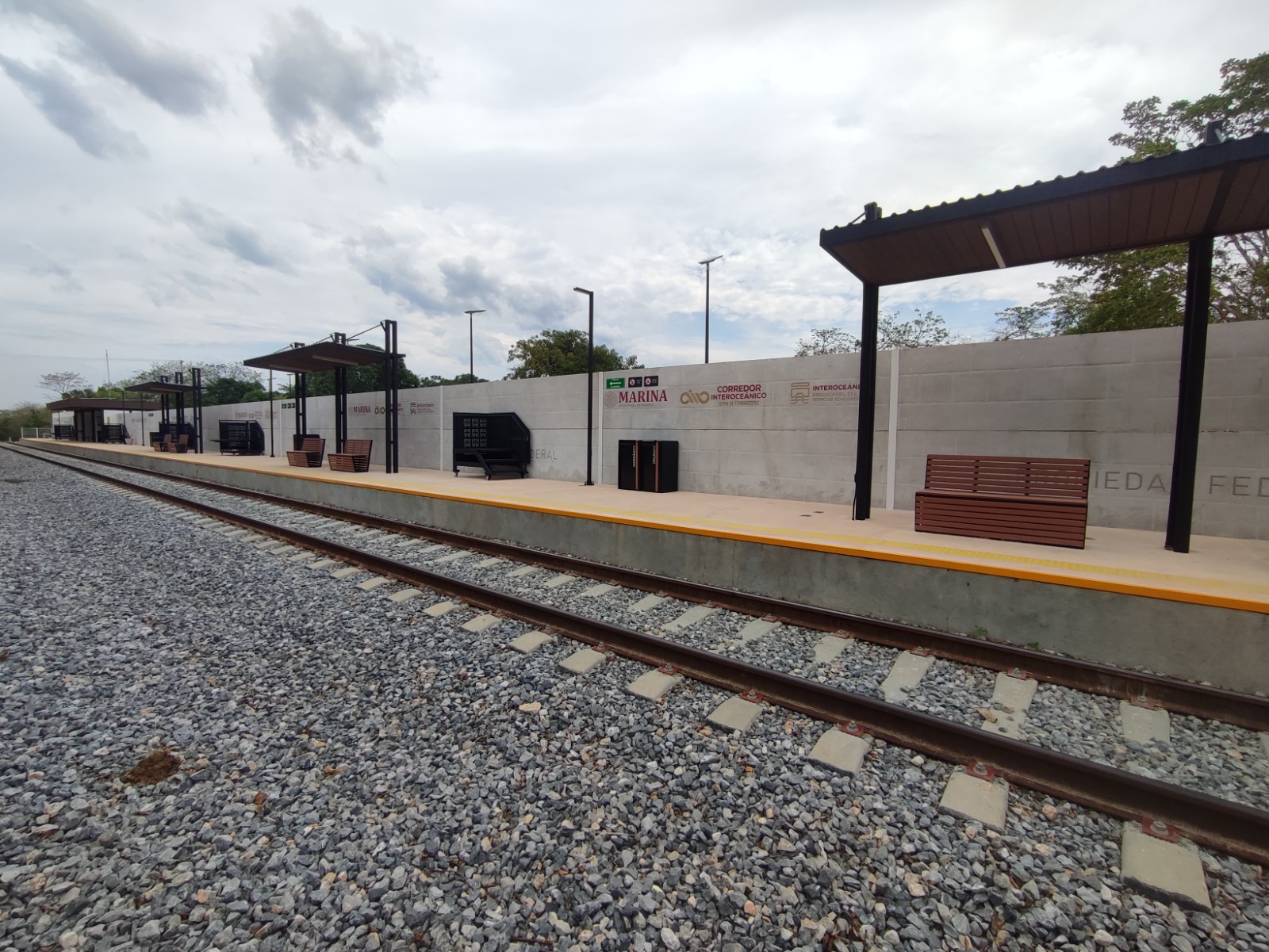 2023Barda Confinamientos Ixtepec Tren Interoceanico, SEMAR